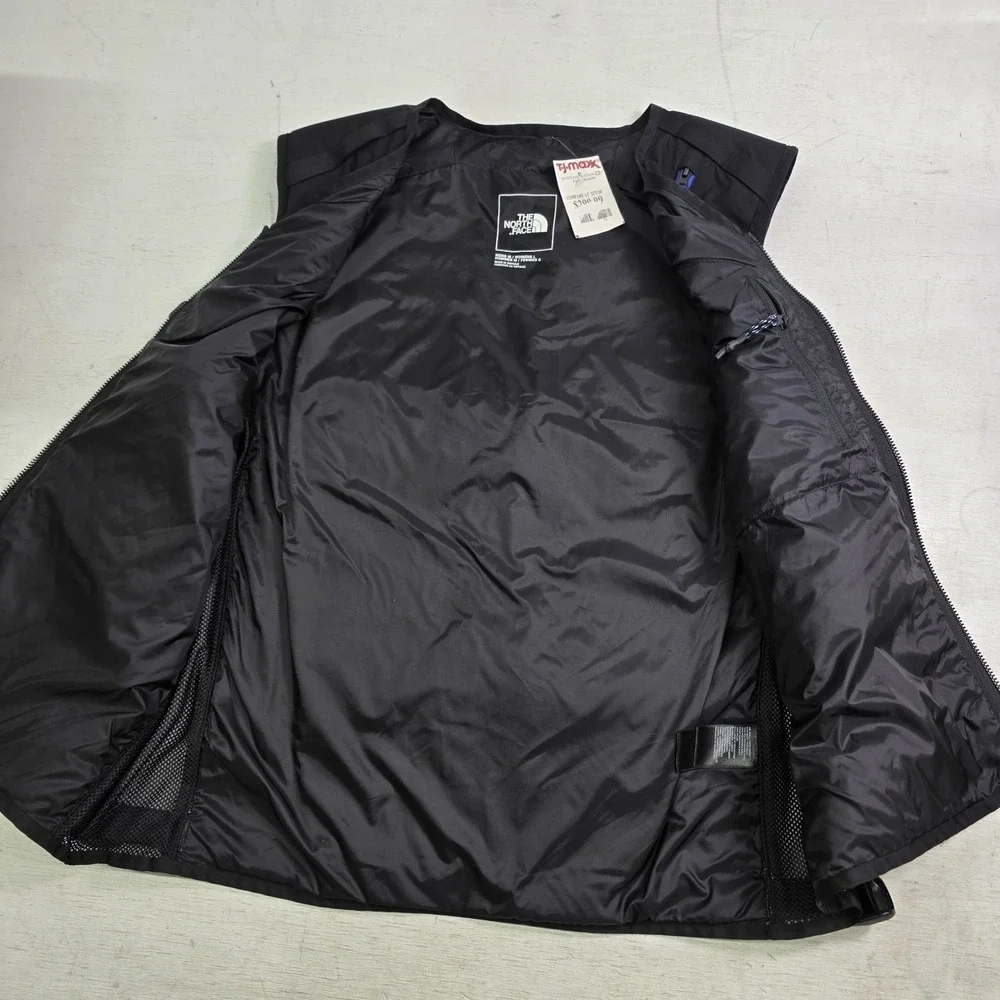 The North Face‎ BLS 3L Vest Lemon Black Unisex Women's L Men's M Layering Rare!